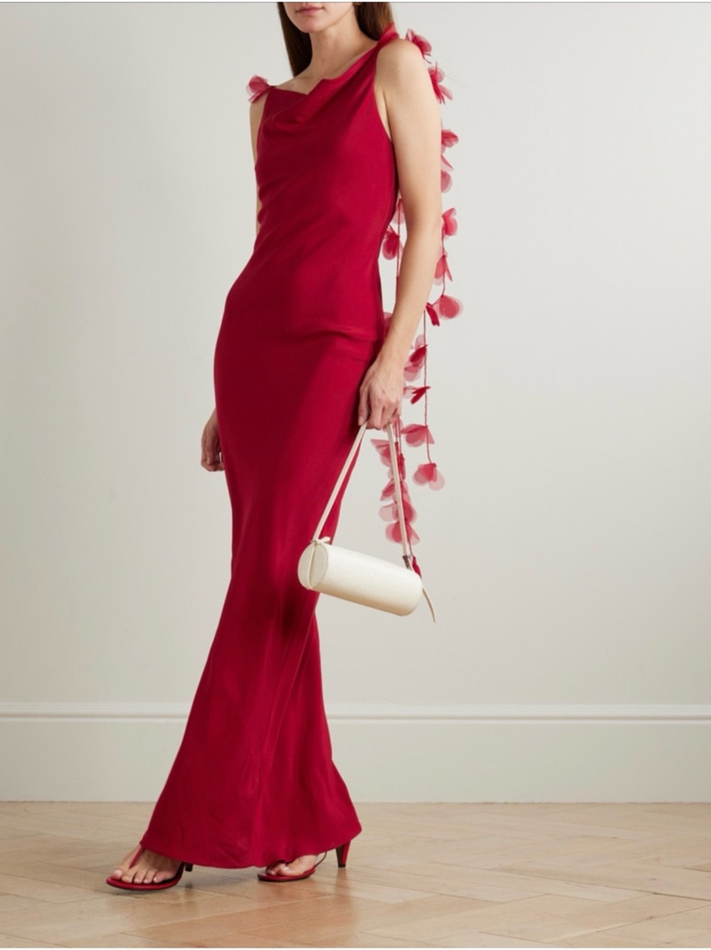 Cult Gaia Nymeria Gown in Merlot - Picture 2 of 15